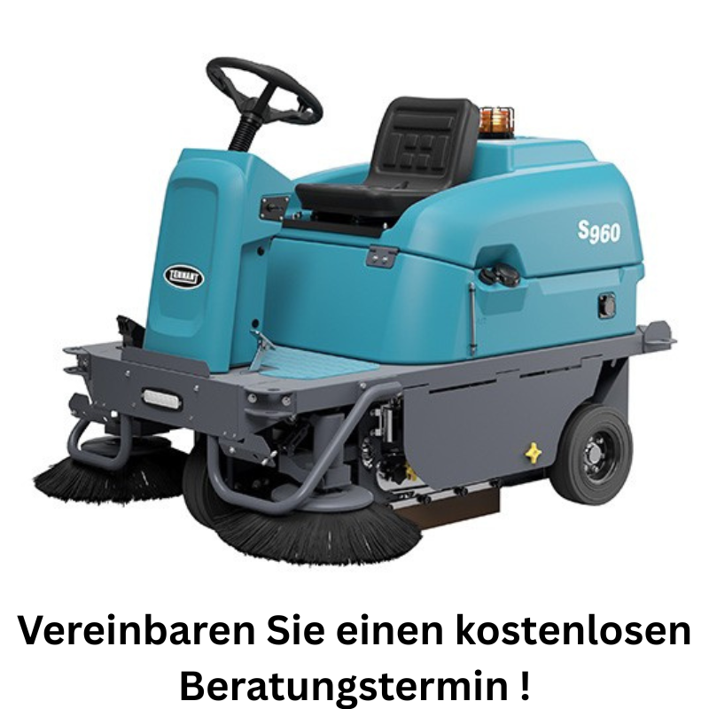 S960 Batteriebetriebene Aufsitz-Kehrsaugmaschine